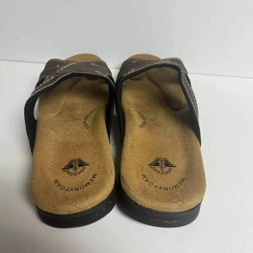 Dockers Mens Sunland Sandal Brown Size 14W